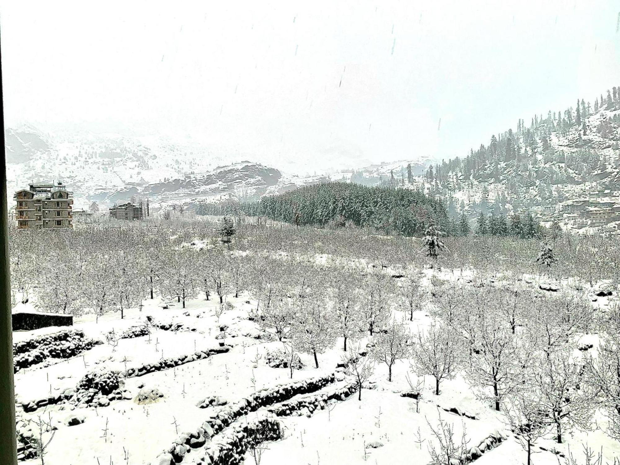 La Aero Resort Home In Snow Mountains Manāli Esterno foto