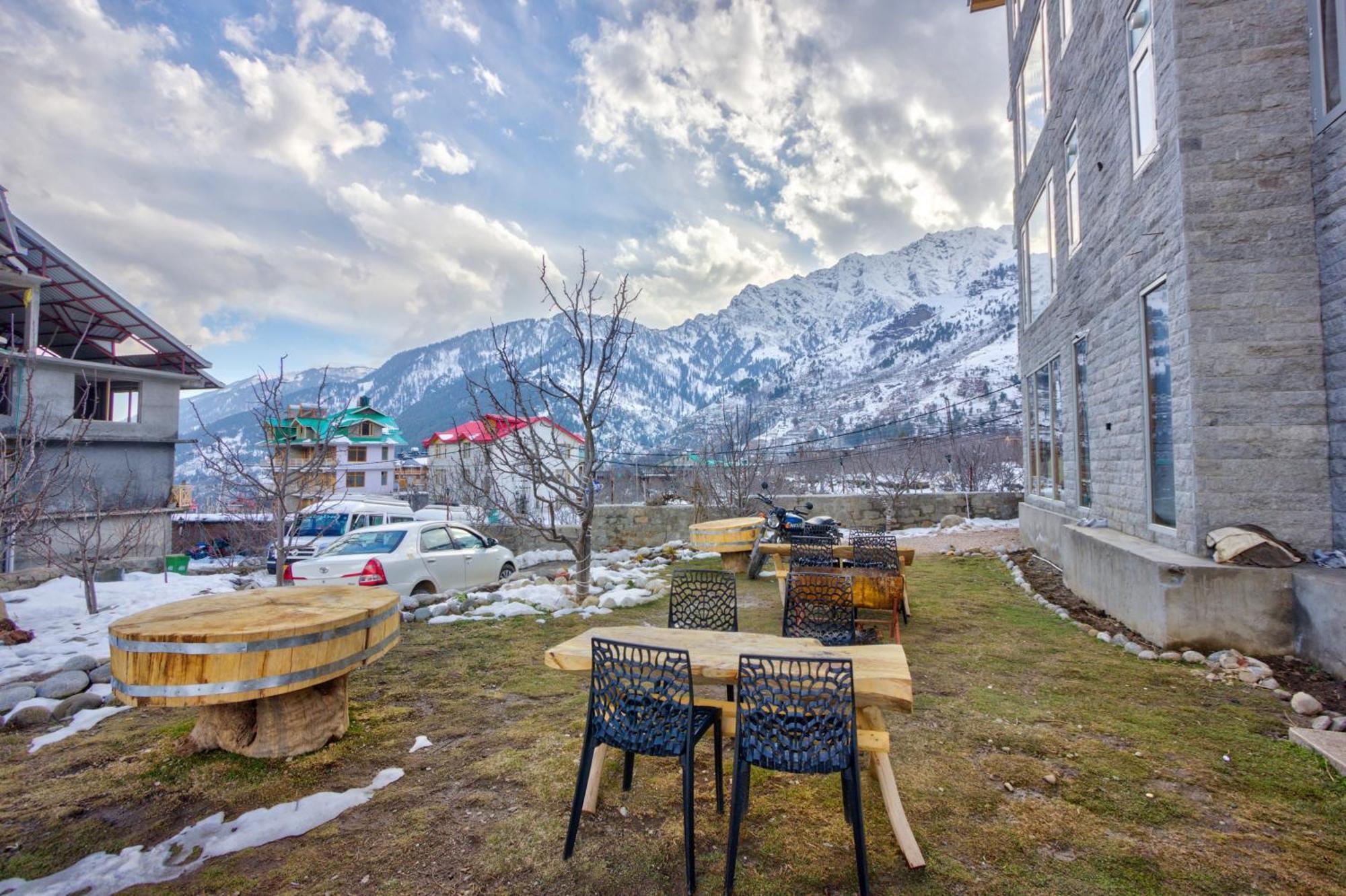 La Aero Resort Home In Snow Mountains Manāli Esterno foto