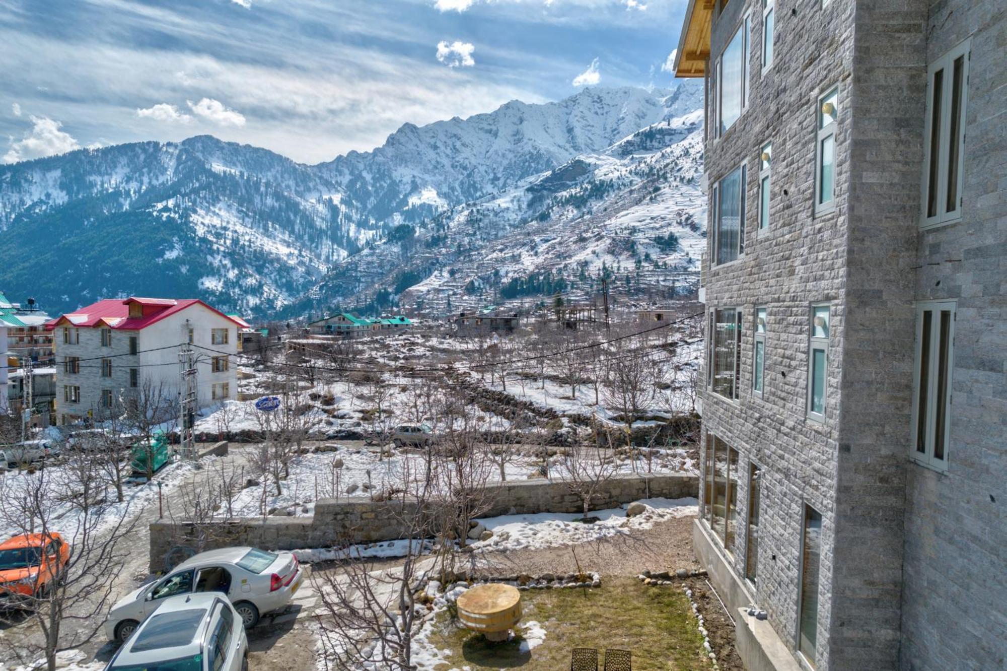 La Aero Resort Home In Snow Mountains Manāli Esterno foto